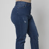 Distressed Skinny Jeans - Plus Size