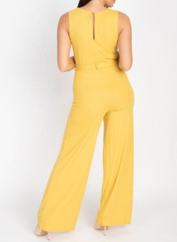 Everyday Jumpsuit (Yellow)