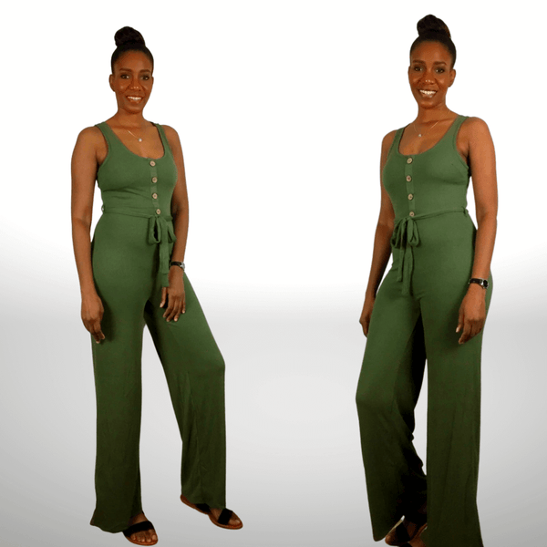 Everyday Jumpsuit (Olive)