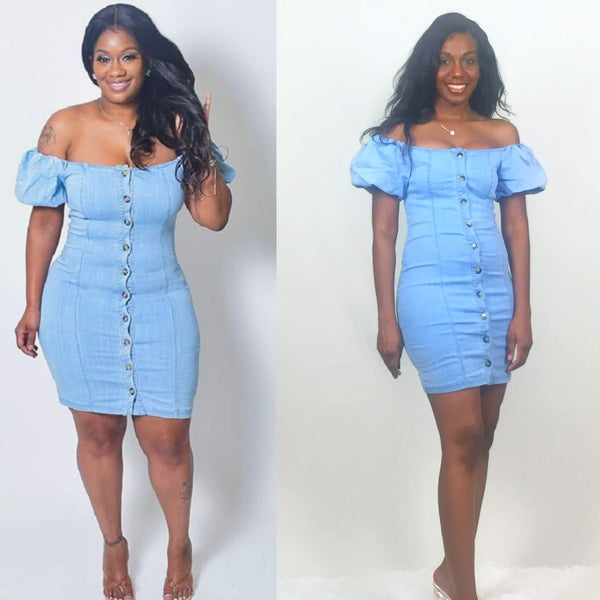 Belle Denim Dress